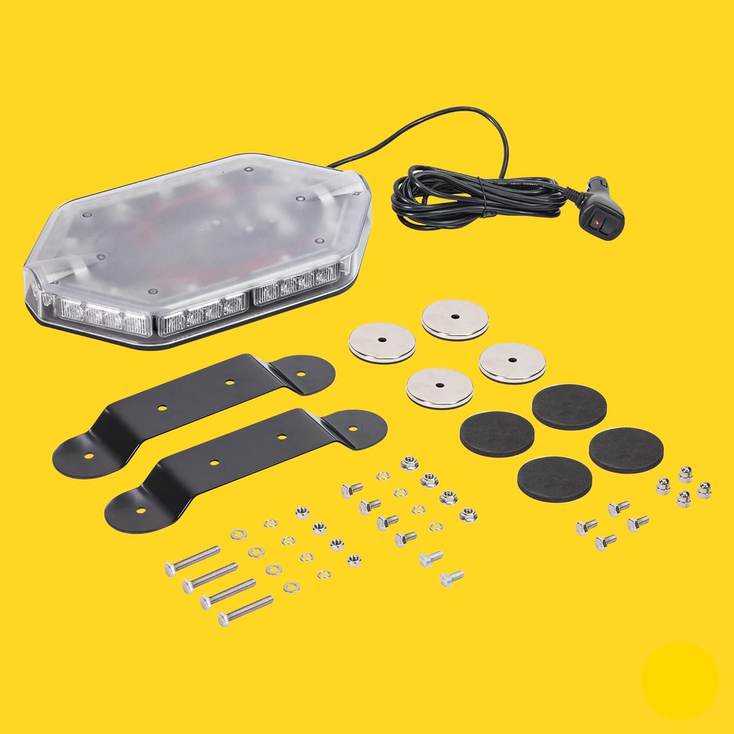 Mini Purple LED Roof Light Bar – Funeral Procession Vehicle Aid | Funeral Supply Direct