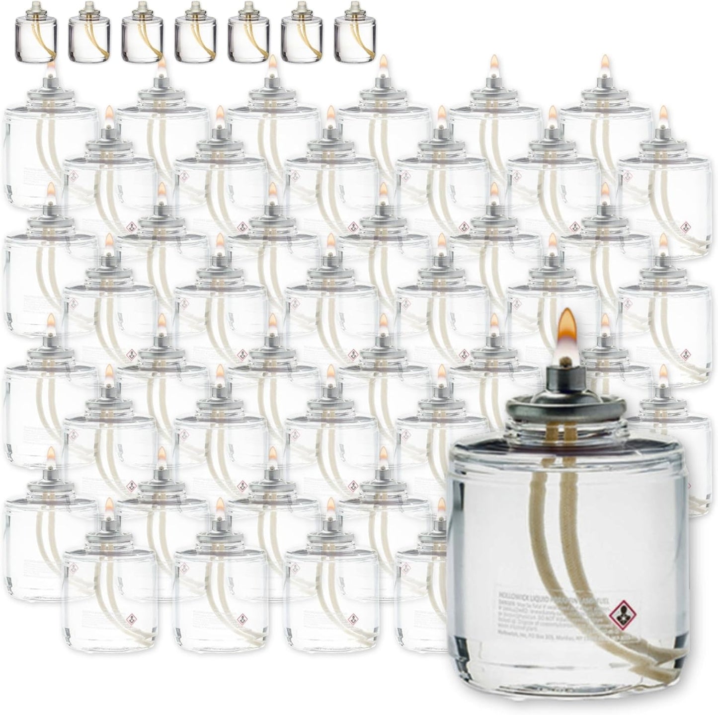 Liquid Candle Cartridges – 50 Hour Burn (Case of 48) | Funeral Supply Direct